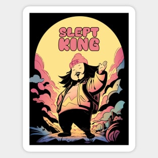 The Slept King Sticker